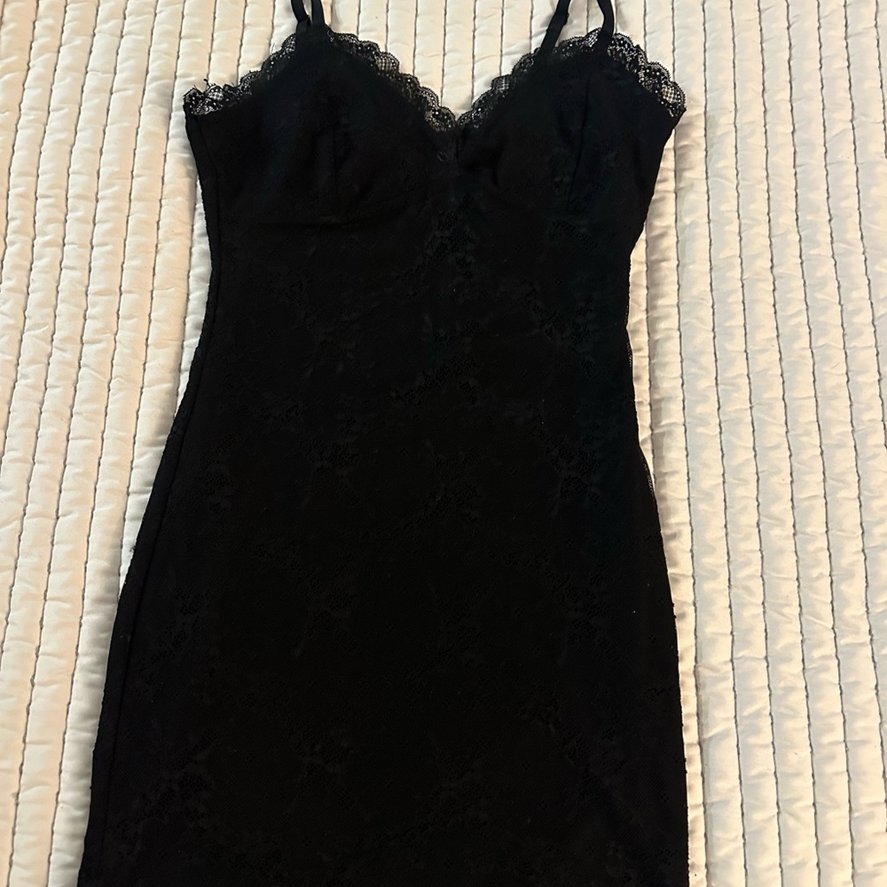 Garage Black Lace Chemise